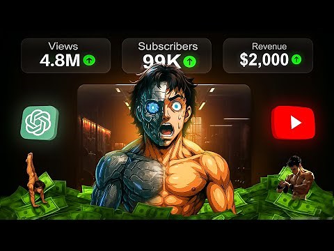 Make Viral Self Improvement Fitness & Motivation Videos with AI | YouTube Automation – Full Course