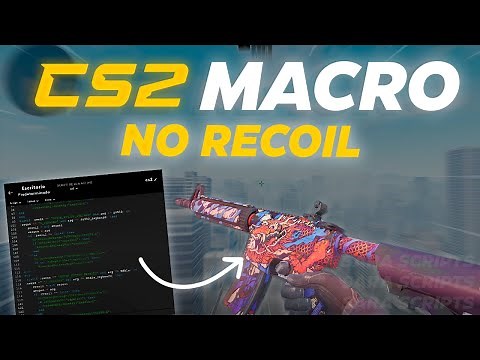 CS2 BEST NO RECOIL MACRO - Logitech Bloody Razer