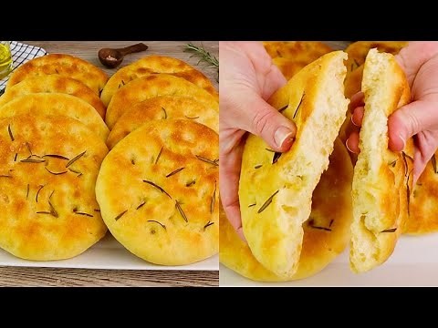 Focaccine morbide di patate e rosmarino: una ricetta semplice e sfiziosa!