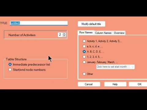 Pembahasan Soal Jalur Kritis AON & AOA dengan POM-QM