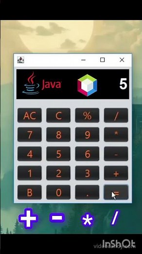 Simple GUI Calculator using Java in NetBeans