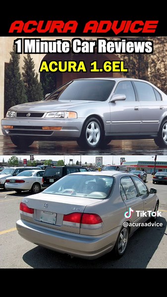 Acura 1.6EL - The Acura Civic #acurael #hondacivic #d16y8 #honda #acura #civicex #civicsedan #carreview