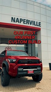 Ready for Anything. Designed for You. Come Check Out Our First Custom 4Runner!  | Toyota of Naperville | Facebook
