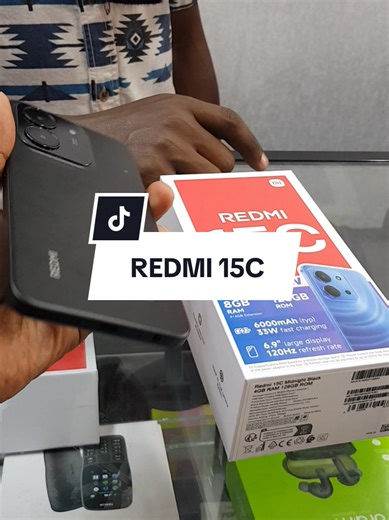REDMI 15C AVAILABLE.. Key Features RAM: 4/6/8GB Internal Storage: 128GB, 256GB Display: 6.9-inch IPS LCD OS: Android 15, HyperOS 2 Chipset: Mediatek Helio G81 Ultra (12 nm) Main Camera: 50MP QVGA Selfie Lens: 8MP Connectivity: 4G, Wi-fi, 3.5mm jack port, Bluetooth 5.4, NFC, Battery: 6,000mAh, 33W. Colors: Moonlight Blue, Mint Green, Midnight Gray, Twilight Orange #price #phonesandaccessories #creatorsearchinsight #xiaomi