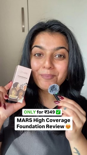 𝗠𝗮𝗶𝘁𝗿𝗶 𝗧𝗵𝗮𝗸𝗸𝗮𝗿 | 𝗕𝗲𝗮𝘂𝘁𝘆 𝗖𝗼𝗻𝘁𝗲𝗻𝘁 𝗖𝗿𝗲𝗮𝘁𝗼𝗿 | 𝗜𝗻𝗱𝗶𝗮 on Instagram: "Shade 👇🏻 Comment “Mars” for LINK 🔗 Follow @maitrithakkarofficial & @makeupwithmaitri for informative such beauty content 🩷 Mars High Coverage Foundation Review in the shade 05 😍 My review : ✨ Full Coverage ✨ Will literally cover all your dark spots and pigmentation ✨ Comes with a pump hence it’s super convenient to use ✨ Available in 8 shades ✨ If you’ve an extremely dry skin I would recomme