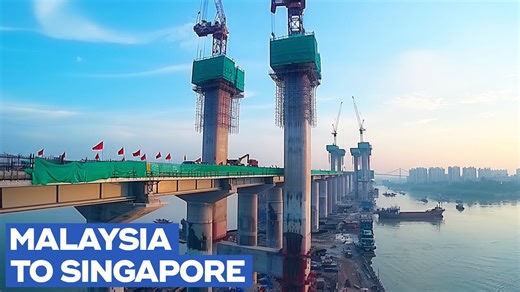 Exploring the $2.9 billion RTS Link bridge connecting Singapore and Malaysia