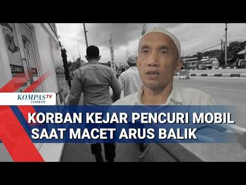 Aksi Pencurian Mobil Saat Macet di Tol Bogor-Sukabumi, Korban Panik