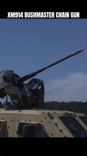 XM914 30mm BUSHMASTER CHAIN GUN TESTING