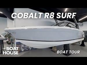 2025 Cobalt R8 Surf | Luxury Surf & Wake Boat Tour | The Boat House Door County