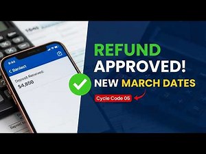 2026 IRS Tax Refund Update NEW Refund Dates Approved! (Transcripts Updated & Delay Fixes)