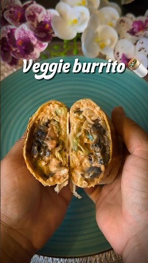 Easy Veggie Burrito Recipe | Healthy & Delicious Homemade Burritos 🌯🔥