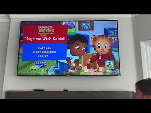 Daniel Tiger’s Neighborhood Playtime With Daniel 2022 DVD Menu Walkthrough