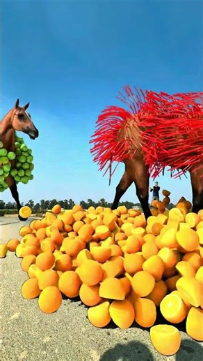 Horse carry fruits special effects c4d works 😯#viralshorts #shorts #vfx #shortsfeed #shortsyoutube