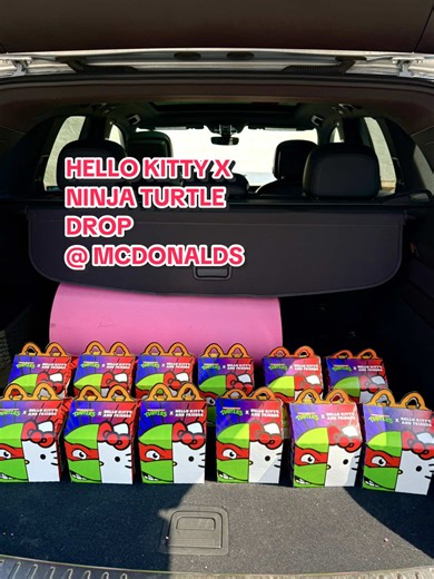 Hello Kitty x Ninja Turtles Meal Drop at McDonald's