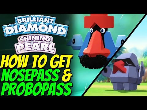How to get NOSEPASS & PROBOPASS in Pokemon Brilliant Diamond and Shining Pearl