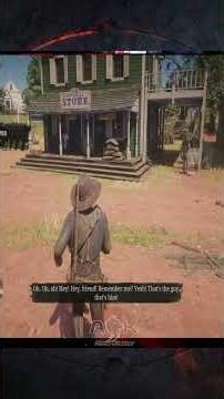 The Most Embarrassing Side Mission in RDR2