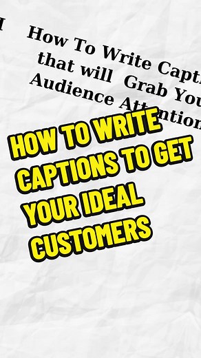 How to Write Captions to Attract Ideal Customers