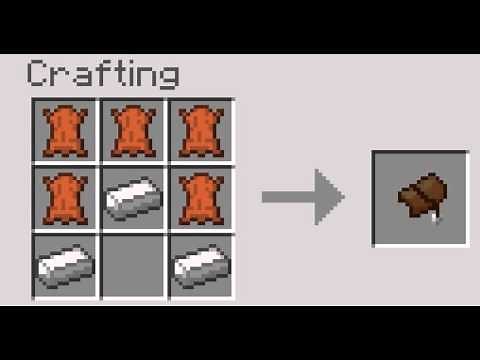 Minecraft - Comment faire une selle !
