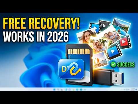 Best Free Data Recovery Software 2026: Recover Deleted Photos & Videos on Windows