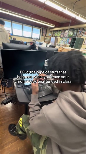 Hilarious Classroom Moments: Unattended Chromebooks