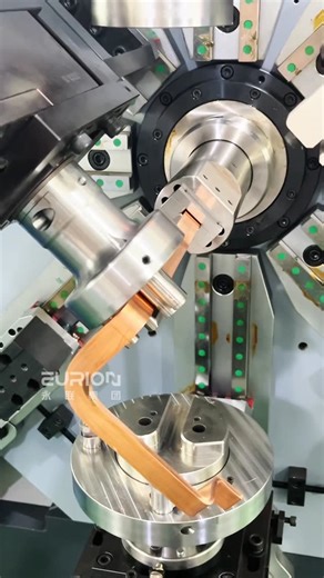 Bella Liu🇨🇳 on Instagram: "CNC in Action: High-Speed Copper & Aluminum Busbar Forming for EV Packs Precision forming for EV battery packs, motor systems, and power distribution. Stable bending, clean edges, and repeatability designed for mass production. For project inquiries, contact: bella@eurioncnc.com More solutions: www.eurioncnc.com #EVbattery #busbarbending #copperbusbar #aluminumbusbar #EVmanufacturing #energystorage #powerdistribution #automationequipment #cncmachine #eurioncnc"