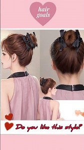 High bun, no hair tie needed 😘 #trending