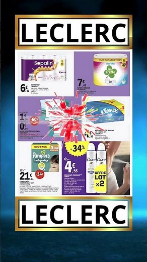 LECLERC France Catalogue de la semaine du 08/07/25 au 19/07/25 Bons Plans #leclerc #promo Arrivage