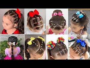 Quick and Easy Hair Styles for baby girls||Graceful Hair Styles|| Hair Styles Tutorial