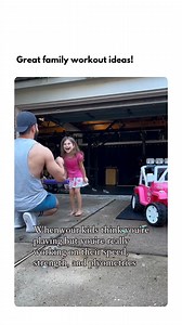 7.3K views · 26 reactions | Raising strong girls  One fun workout at a time. #FitKids #ActiveFamilies #FamilyFitness #TrainThemYoung #ParentingLife Click the link in our bio to learn more  | Working Parent Help | Facebook