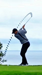 Rory McIlroy iron swing (slow motion). Elite connection on display. His arms look “locked” to his body. The body leads, the arms stay in front, and the club is delivered by rotation. That’s why his iron contact is so pure and consistent. | JM Stateside
