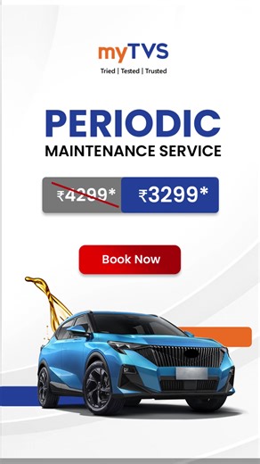 𝐈𝐬 𝐲𝐨𝐮𝐫 𝐜𝐚𝐫 𝐞𝐧𝐠𝐢𝐧𝐞 𝐟𝐞𝐞𝐥𝐢𝐧𝐠 𝐬𝐥𝐮𝐠𝐠𝐢𝐬𝐡? Time for an oil service! 𝐃𝐨𝐧'𝐭 𝐌𝐢𝐬𝐬 𝐎𝐮𝐭 𝐭𝐡𝐢𝐬 𝐞𝐱𝐜𝐥𝐮𝐬𝐢𝐯𝐞 𝐝𝐞𝐚𝐥!!!✨ Your beloved 𝐦𝐲𝐓𝐕𝐒 is now at 𝐇𝐚𝐟𝐞𝐞𝐳𝐩𝐞𝐭, 𝐋𝐁 𝐍𝐚𝐠𝐚𝐫, 𝐔𝐩𝐩𝐚𝐥😍 𝐘𝐨𝐮𝐫 𝐂𝐚𝐫 𝐆𝐞𝐭𝐬 - ✅ Complete Digital Check-up ✅ Premium Castrol Oil ✅ Brake Oil & Coolant Top-up ✅ Oil Filter Replacement ✅ Air Filter & AC Filter Cleaning ✅ Dashboard Polish & Interior Vacuum ✅ Exterior Wash, Tyre Polish & a Lot More 𝐦𝐲𝐓𝐕𝐒 𝐄