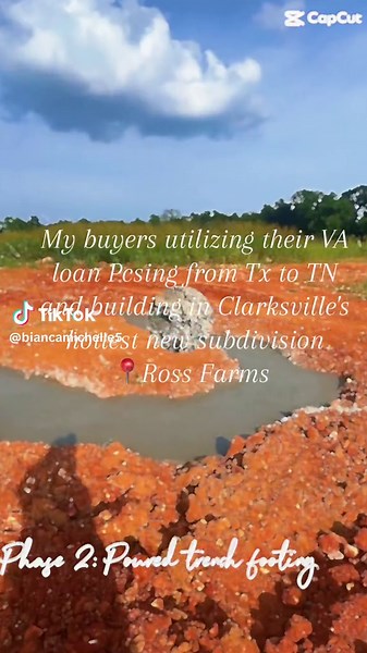 They said “let’s build,” and the VA loan said “say less.” 💥 No down payment. 100% financing. My buyers are officially building their dream home in Ross Farms—and doing it with the benefits they earned through service and sacrifice. 🇺🇸 This isn’t just about bricks and beams. It's about packing and starting over. It’s about the trust earned from afar. VA loans aren’t a handout—they’re a hard-earned right. And I’ll never stop reminding people of that. Phase 2: Consisted of a trench footing A tre