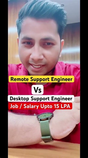 Which Job Profile Is better ? Remote Support Or Desktop Support 2026