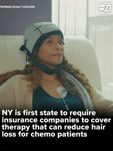 New York is now the first state to require private insurance companies to cover scalp cooling, which helps preserve hair during chemotherapy, for chemotherapy patients.#news #nyc #chemo #scalpcooling