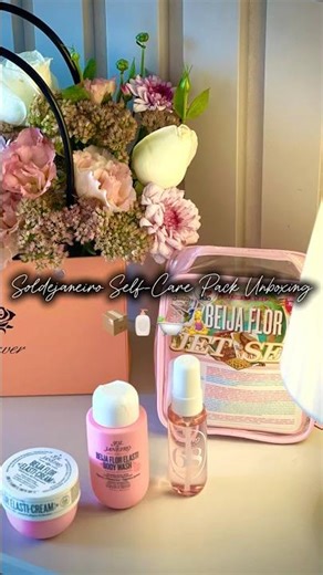Unboxing time for self care with soldejaneiro #asmr #unboxing‪@soldejaneiroofficial‬ #selfcare