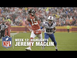 Jeremy Maclin Highlights (Week 12) | Bills vs. Chiefs | NFL