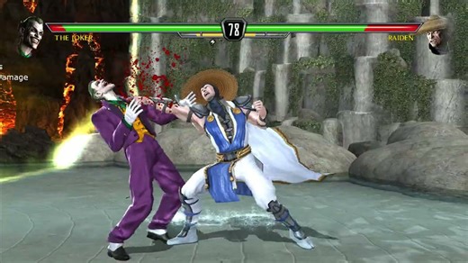 MK vs DC battles The Joker vs Raiden rematch