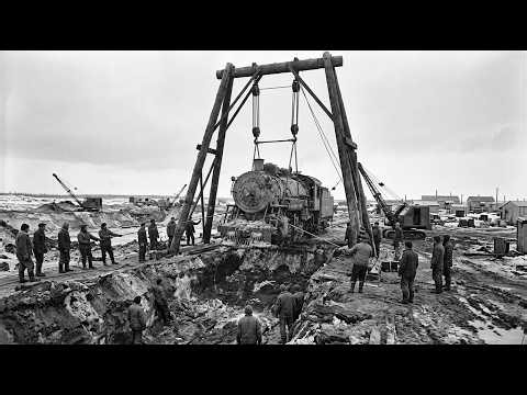The 1912 Steam Train Found Frozen in Alaska That Still Had Coal in the Firebox