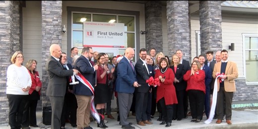 First United Bank & Trust opened a new Westridge location on Wednesday