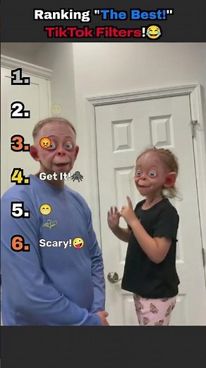 Ranking "The Best!" TikTok Filters! Which is your Favorite? Comment Below!