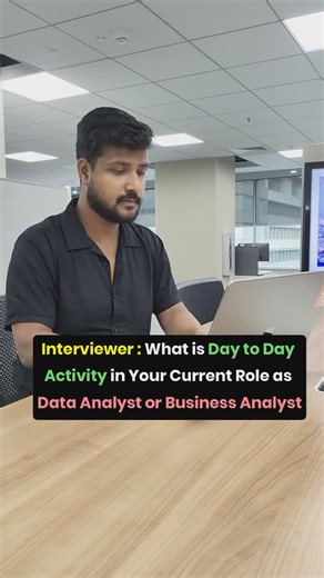 MAZHER KHAN | Data Science & Analytics - 6 years on Instagram: "🎧 Data Analyst –My role as a Data Analyst revolves around business needs and client requirements. My day starts with a daily connect to prioritize tasks across verticals like Supply Chain, Marketing, and Finance. Tasks range from ad-hoc requests, data extractions, dashboard updates, and sharing key metrics. I gather requirements by breaking down tasks 📝, identifying dependencies ⚙️, and coordinating with Tech/Data Engineering 🛠️ 