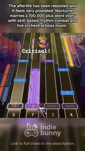 Amazing rythm and music game Nocturne #nocturne #indiegames