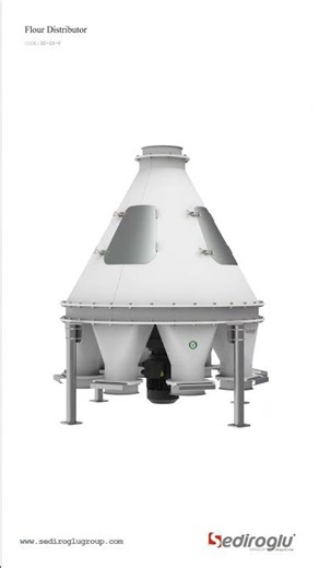 Flour Distributor #FlourMilling #MillingMachinery #GrainProcessing #MillingTechnology #Shorts