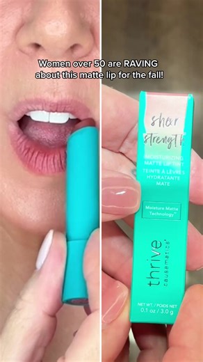 25K views | Tint, blur, and hydrate your lips with a smooth, moisturizing matte finish—48 hours of hydration and flawless lips.  | Thrive Causemetics | Facebook
