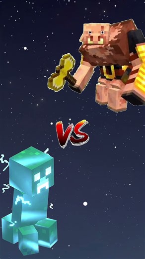 charged creeper vs mutant mobs #shorts #minecraft #short video #gaming