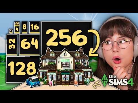 Each Room DOUBLES in Size in the sims 4