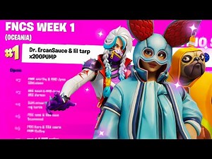 FIRST in FNCS FINALS ($1500)