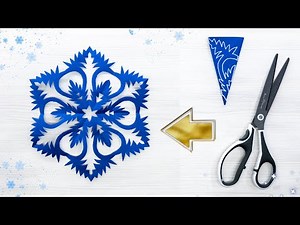 Make a Stunning Lace Paper Snowflake from A4 Paper