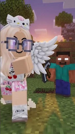 thea killed herobrine #minecraft #roblox #‪@JeromeTusi-r1w‬