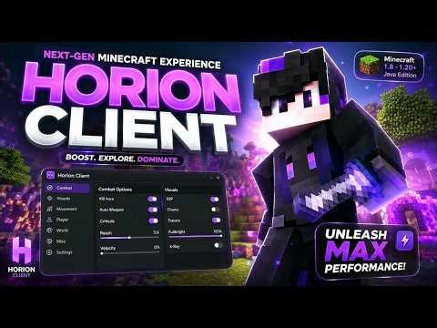 [Free] Horion Client (26.24+) - Best Minecraft Bedrock Hacked Client | MCBE